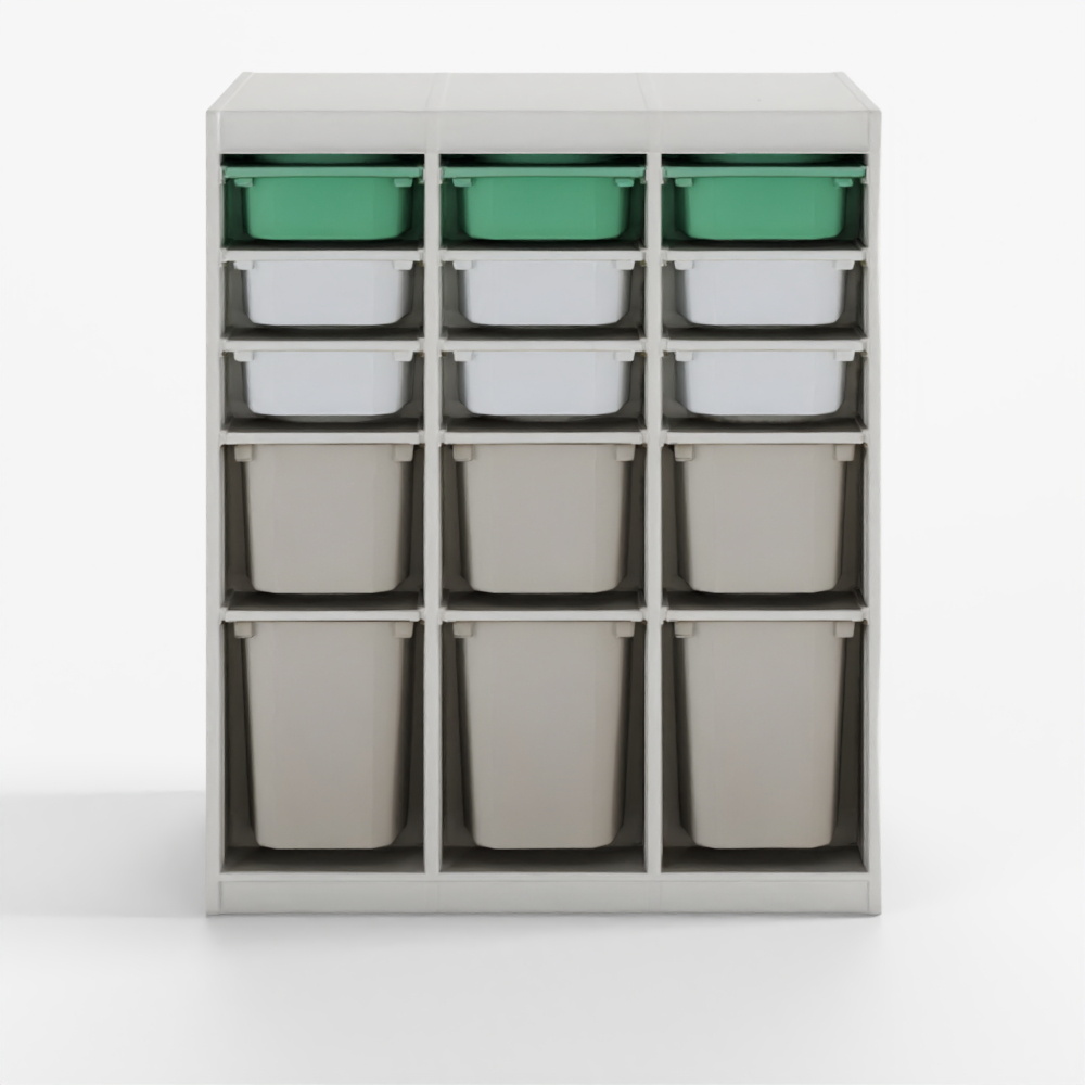 Hyundai Livart Friends Eye Macaron 3x5 Slim Storage Cabinet