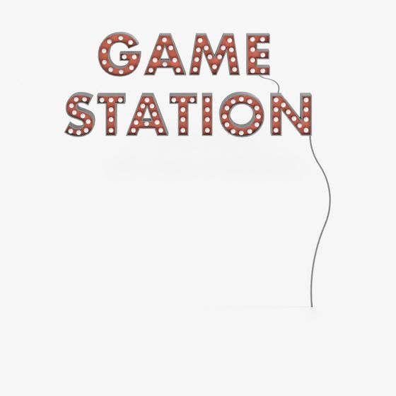 Letreiro Game Station