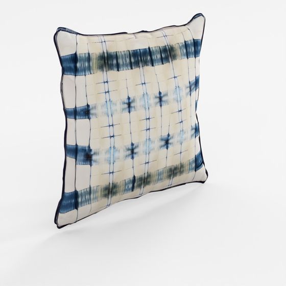 Indigo Itajime Karokissen von Tatie Lou & Pad