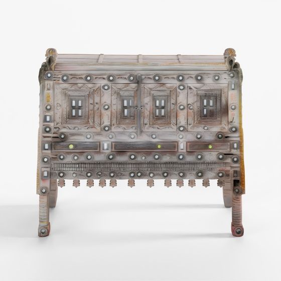 Rubari Damchiya Dowry Chest From Kutch