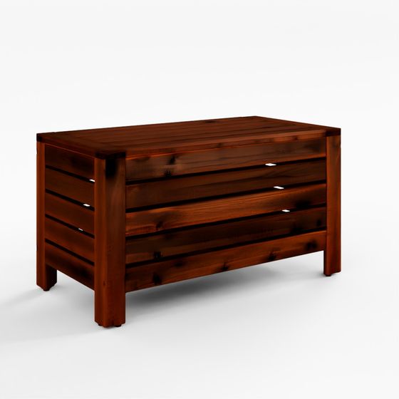 Marketb Ikeap APPLARO Garten Aufbewahrungsbank 80x41 Braun