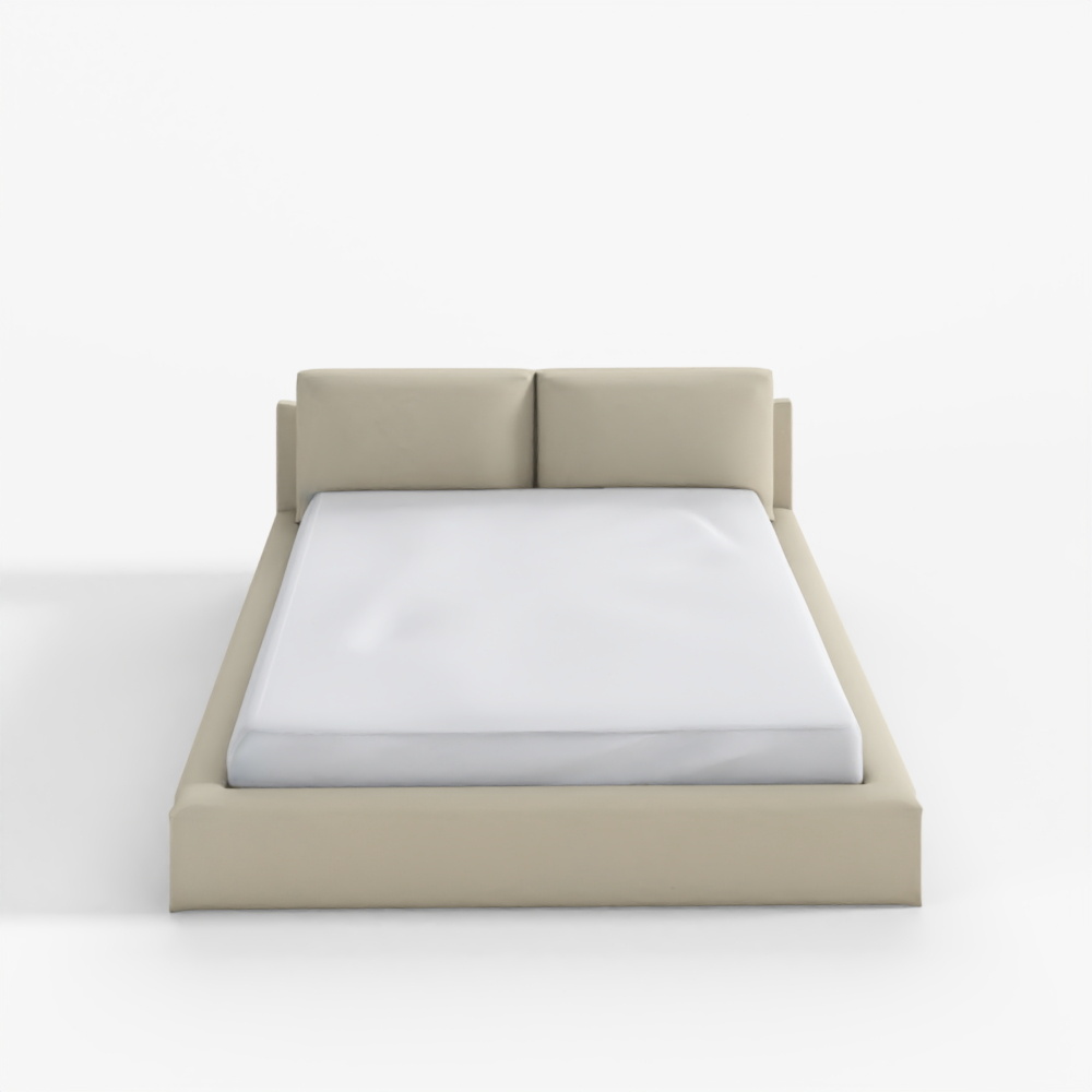 Casamia Campo Plus Fabric Bed Q Ivory