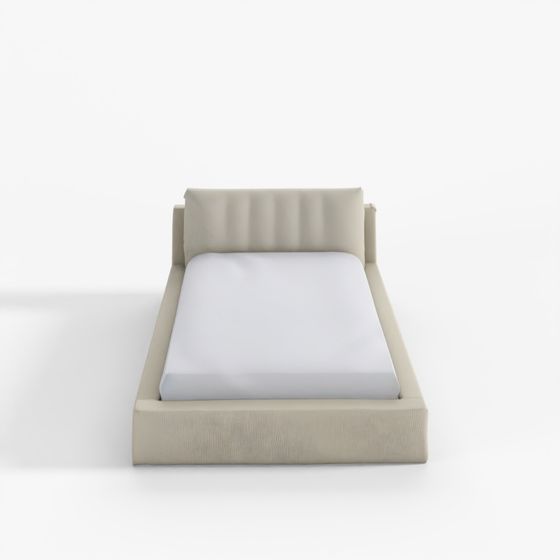 Кровать Casamia CampoPlus из ткани GSS цвета слоновой кости