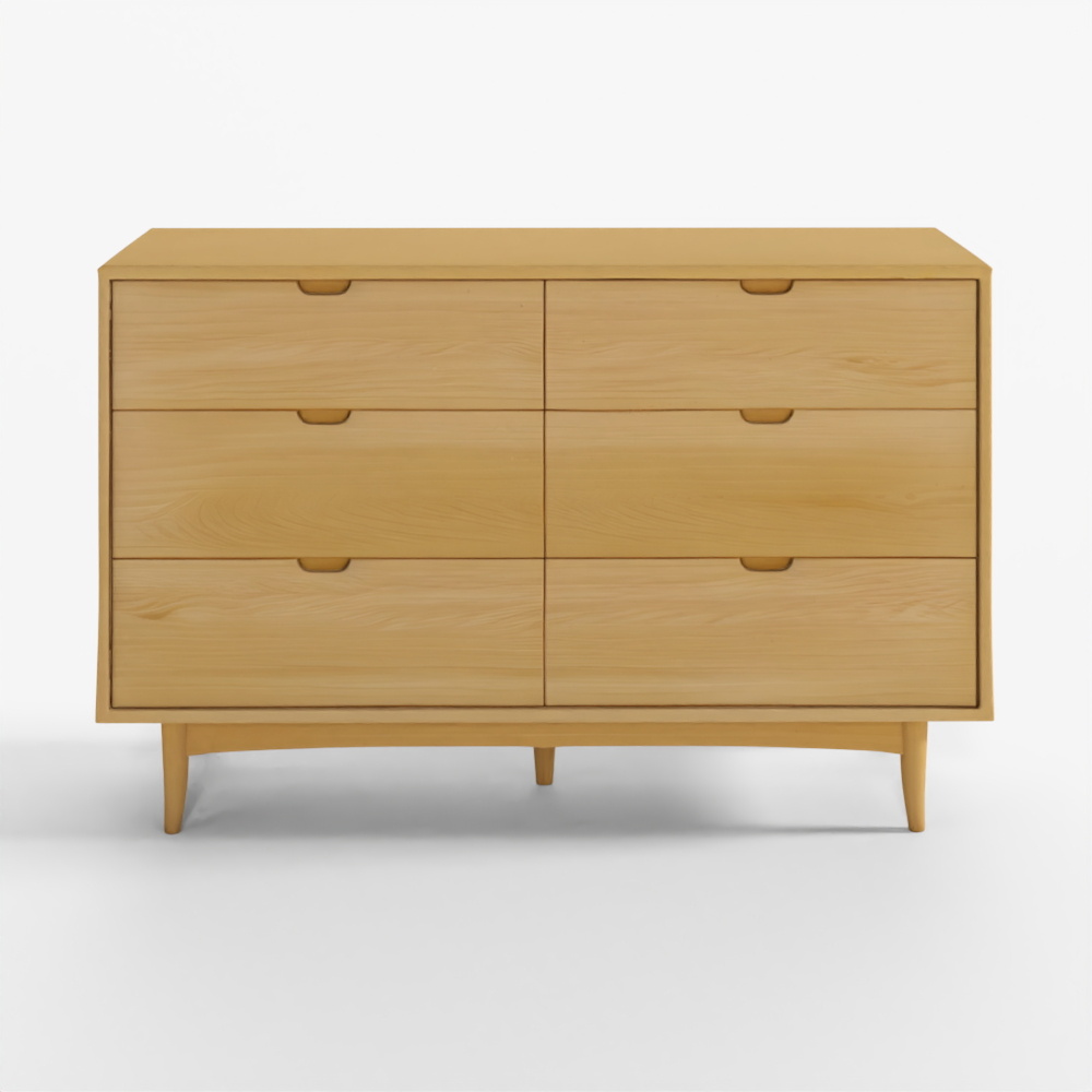 Casamia Luca Wide Dresser Natural