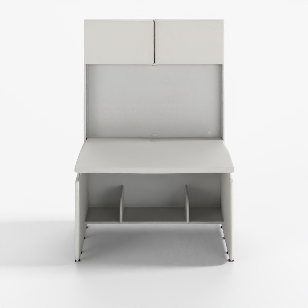 Casamia Neuer Abil 5-Regal Einstellbares Eckschreibtisch-Set