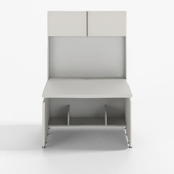 Casamia Neuer Abil 5-Regal Einstellbares Eckschreibtisch-Set