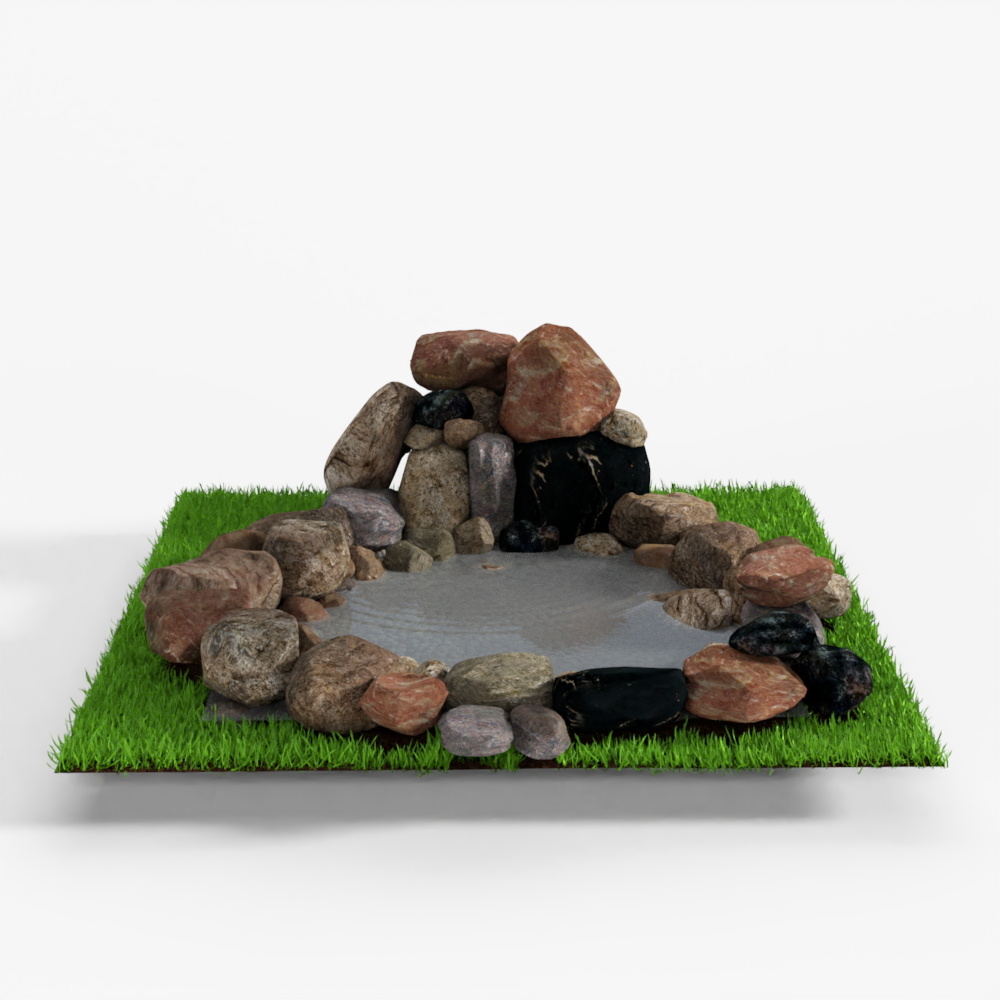 Modern garden waterscape gardening collection