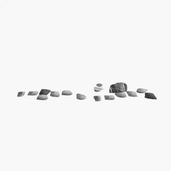 Unique Low-Poly Stone 3D Model for Creative Projects