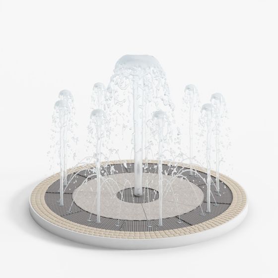 Fountain of Life 3D model