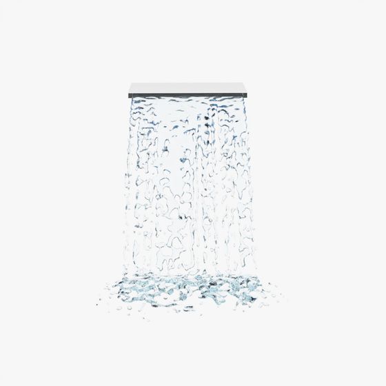 Waterfall Table 3D model – Nature-Inspired Elegance