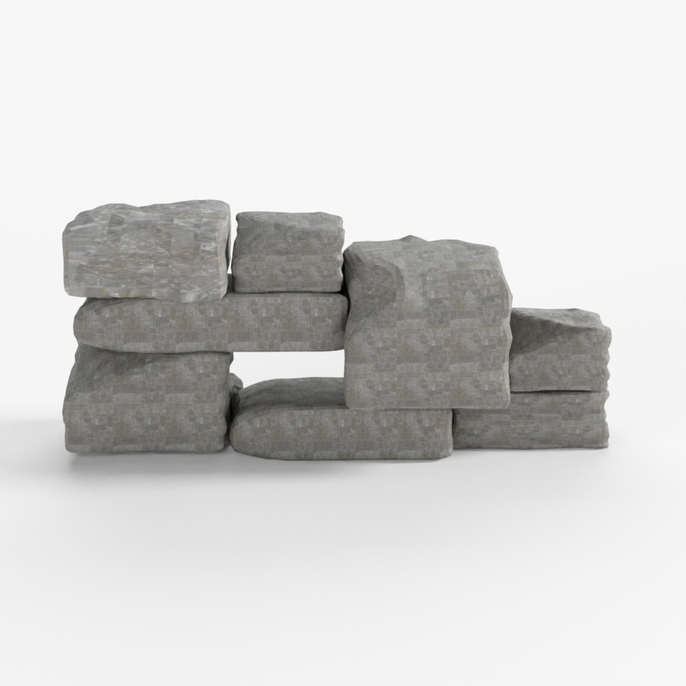 Modern landscape stone