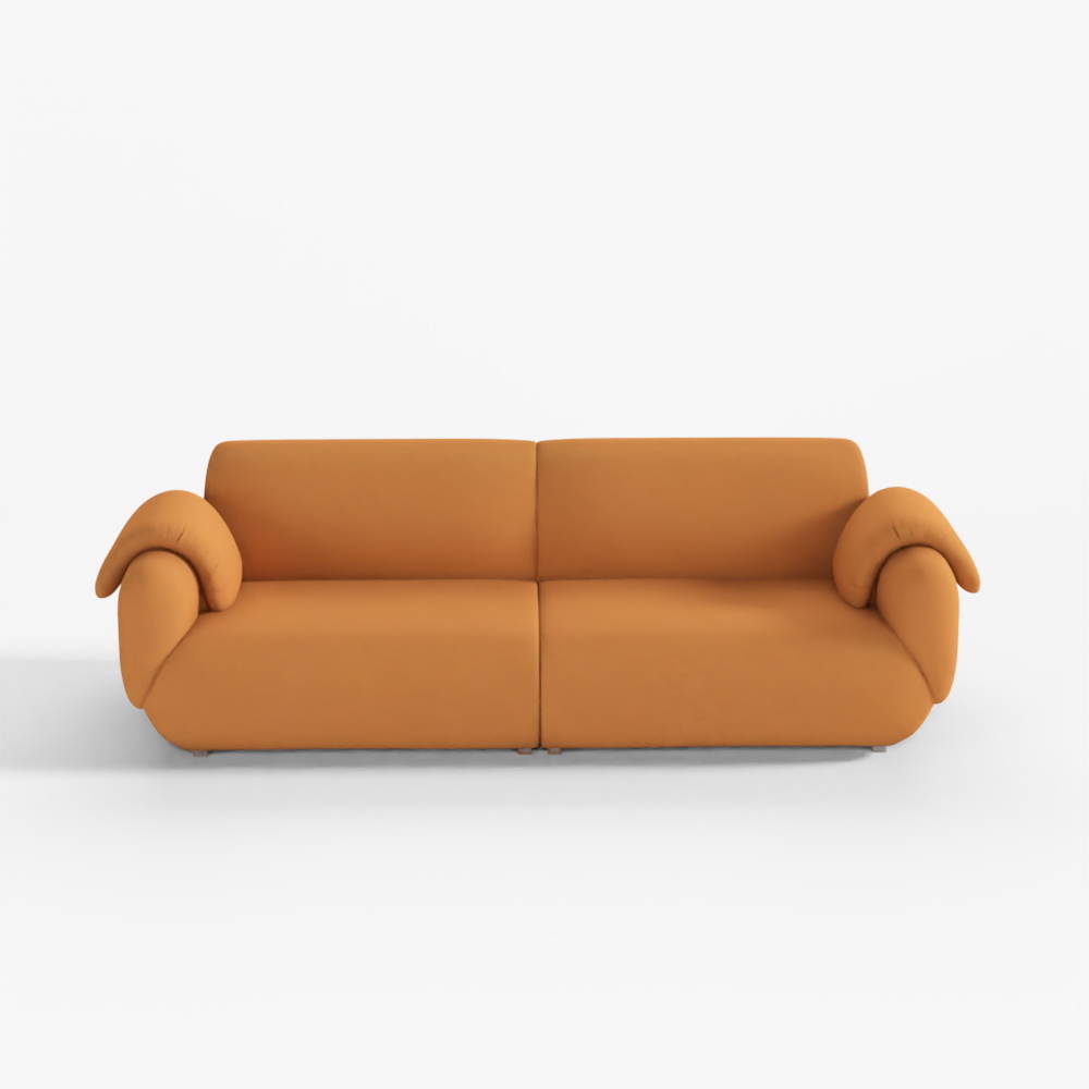 Sofá Jakomo Toby 3,5 plazas de tela de tejido liso