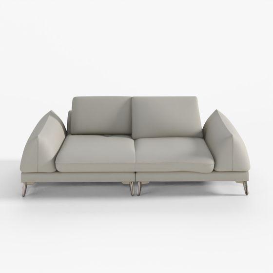 Функциональный кожаный диван Jakomo Ponia Swing 3-местный натуральная кожа Dona