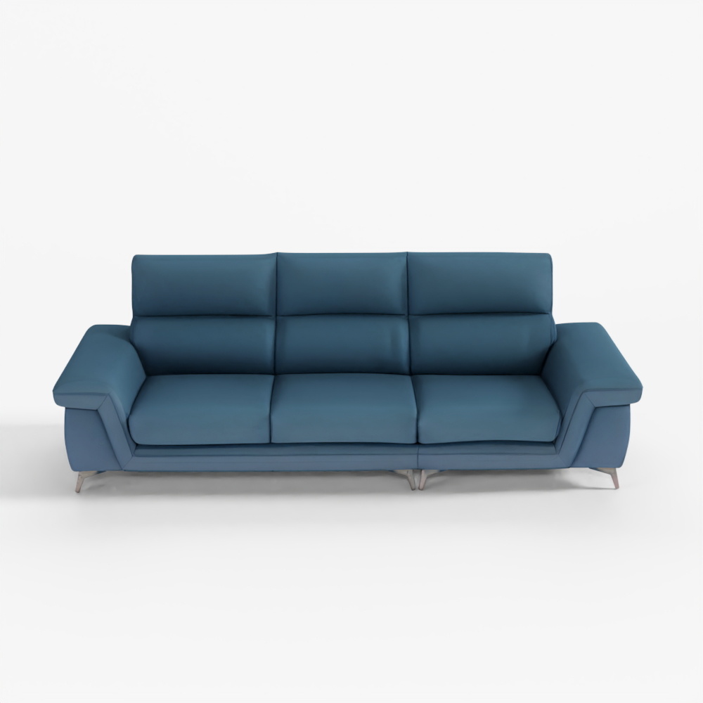 Sofa Da Tự Nhiên Shrunken 3.5 Chỗ Jakomo Pleure