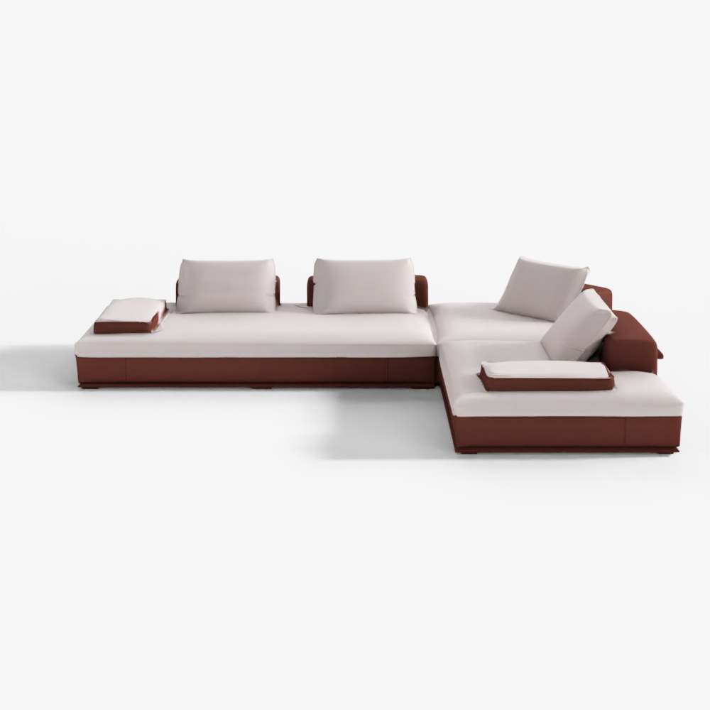 Jakomo Neom 4-Seater Corner Functional Zenweave Fabric Sofa