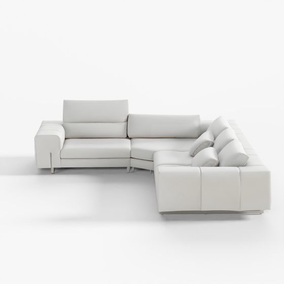 Sofa Góc Cao Chức Năng Vải Zenweave 4 Chỗ Jakomo Luke