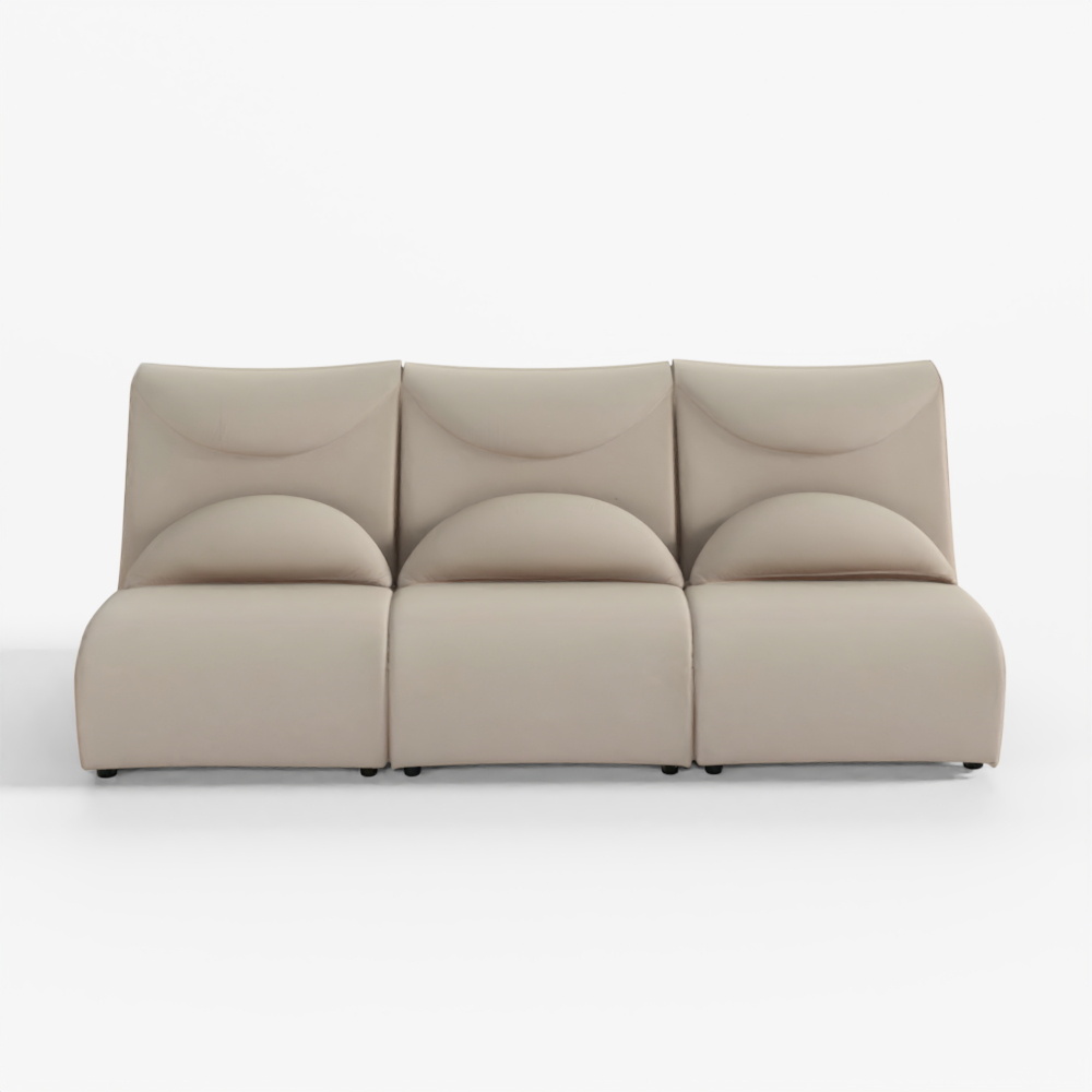 Jakomo Bricks Module 3.5-Person Amris Genweave Fabric Sofa