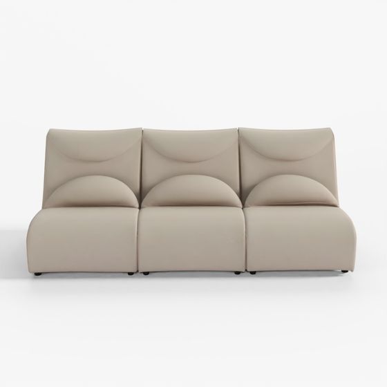 Jakomo Bricks Module 3.5-Person Amris Genweave Fabric Sofa