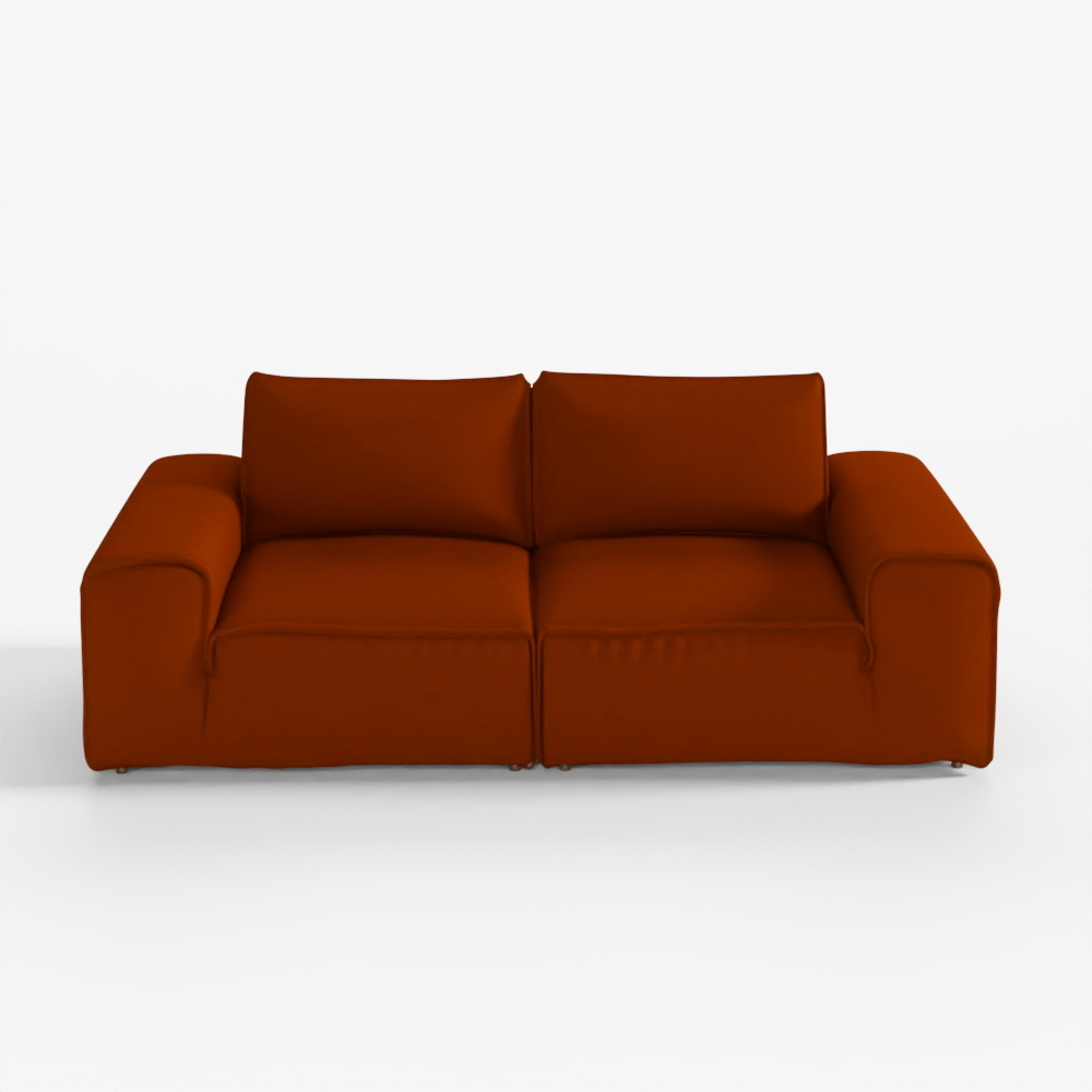 Jakomo Brot 3 人座 Terzo 天然皮革沙發