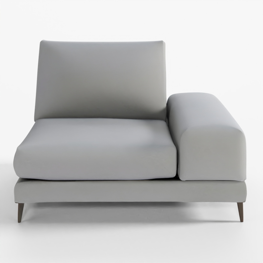 Jakomo 스위치 모듈 1인 데이위브 패브릭 소파