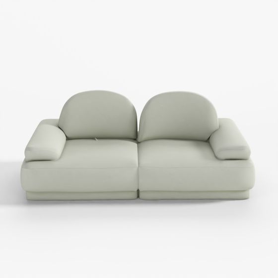 Функциональный диван Jakomo Essential Swing 3-местный из искусственной ткани с эффектом плетения