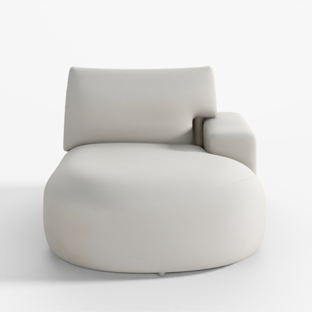 Sofá esquinero de 1 plaza Jakomo Hour en tela Verona