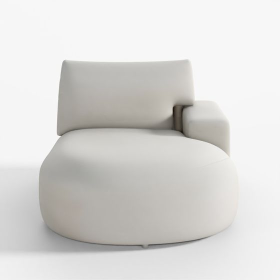 Sofá esquinero de 1 plaza Jakomo Hour en tela Verona