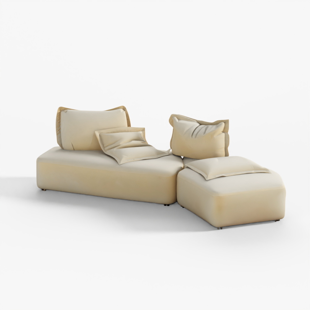 Divano Modulare 3,5 Posti in Tessuto Verona Jakomo Arend