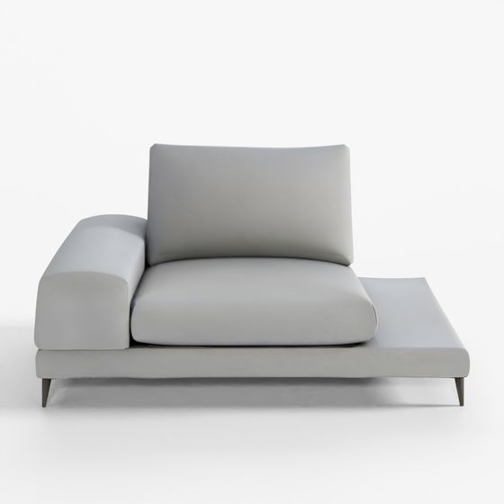 Jakomo Switch Module 1-Seater Table-Type Genweave Fabric Sofa