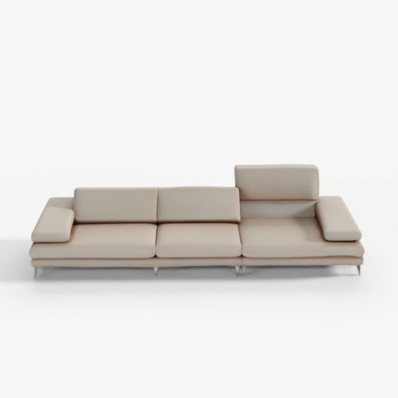 Jakomo November High 4-Seater Functional Zenweave Fabric Sofa