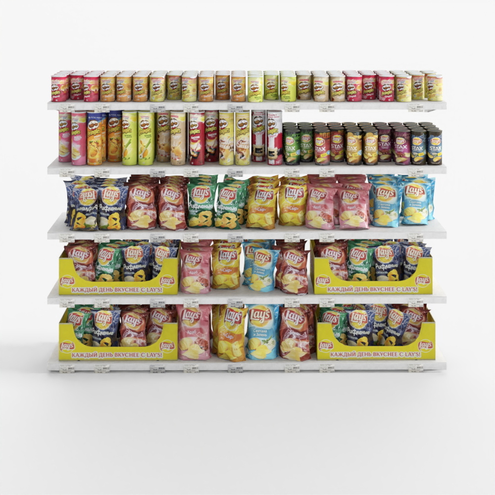 Shopping Mall Shelves