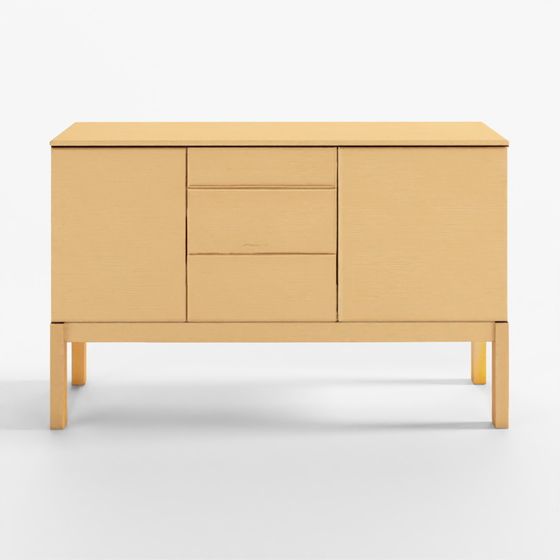 KASHIWA LOW BOARD (CENTER DRAWER)