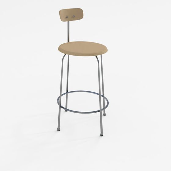 Ghế Đẩu Lưng Nhỏ DWR Afteroom