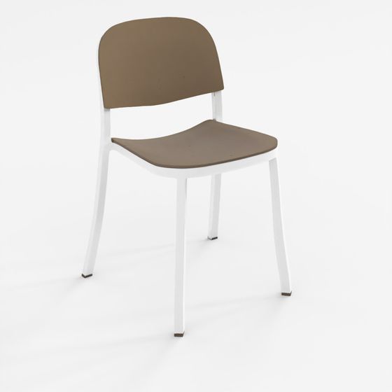 Chaise latérale en bois 1 pouce DWR