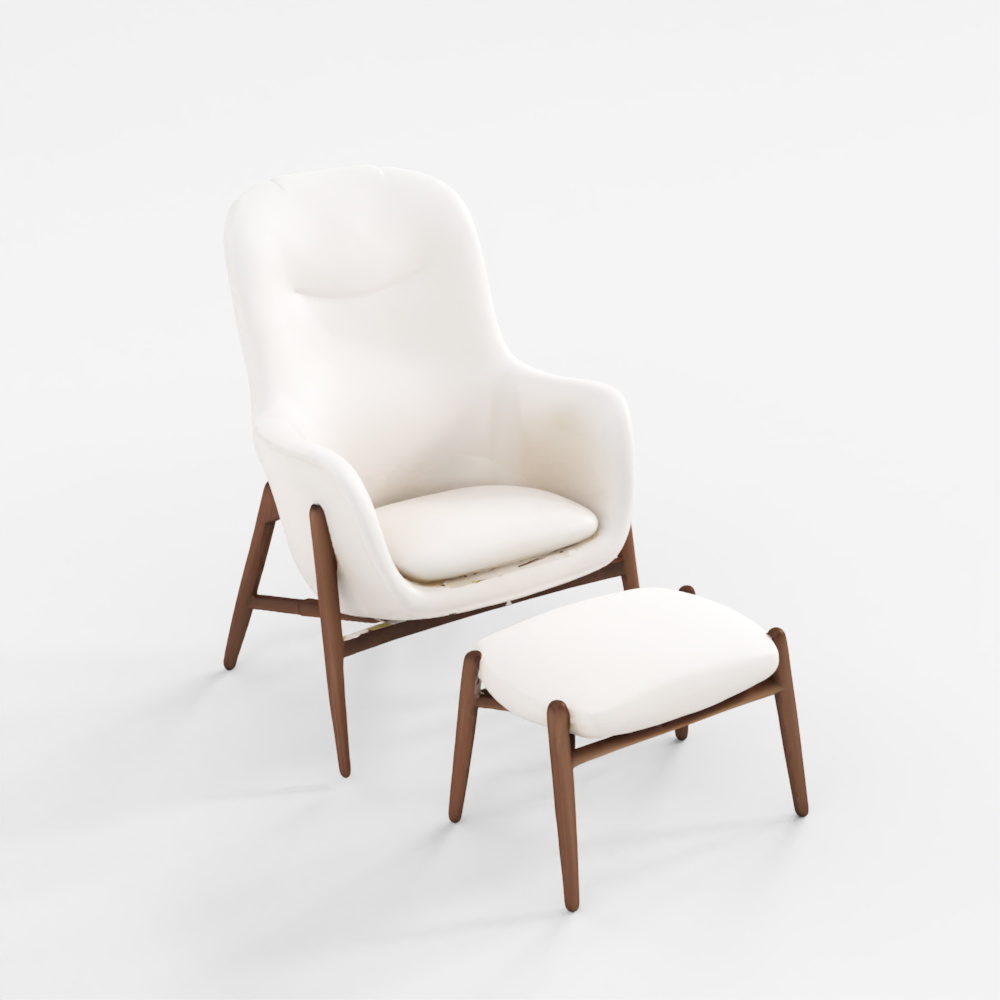 เก้าอี้และที่พักเท้านอร่า