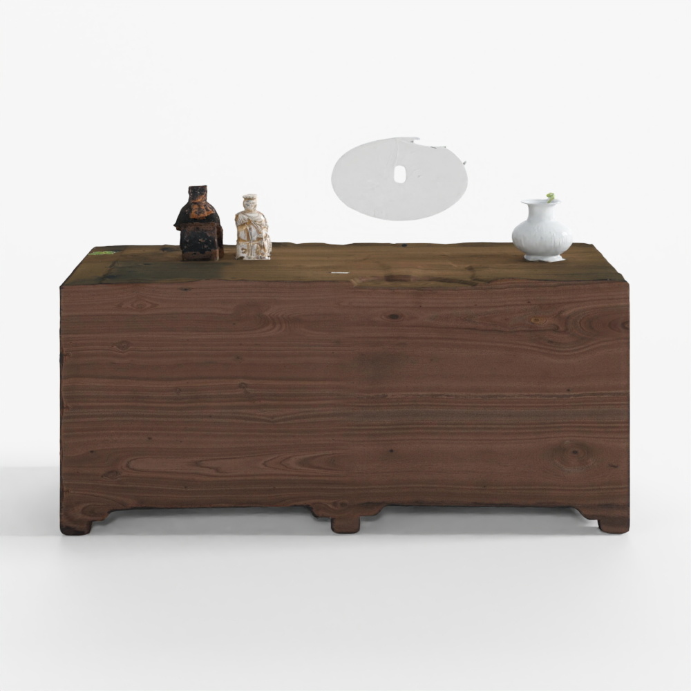 INDIGO Black Lacquered Sideboard From Shanxi - Ear