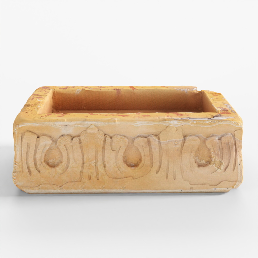 靛藍拉賈斯坦邦穆斯林石雕牆板