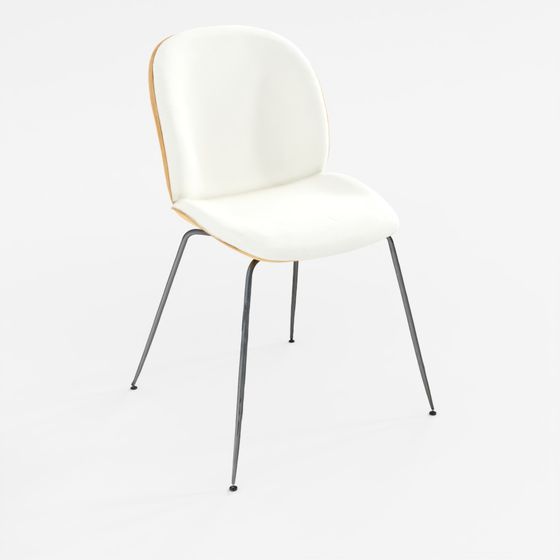 DWR 비틀 우드 쉘 다이닝 체어