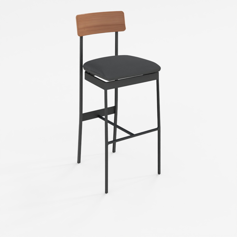 DWR Betwixt Mixed Materials Stool