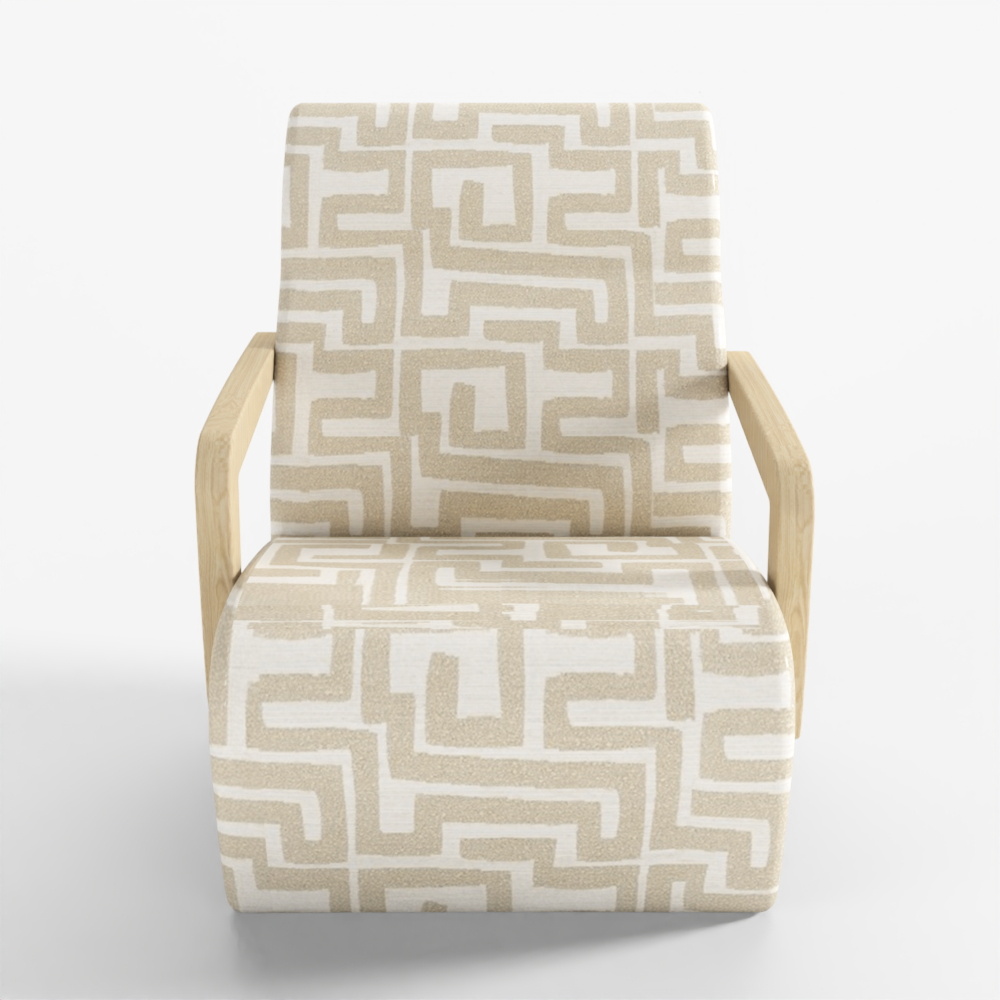 Eleonora Armchair Olek - Taupe Libre 96501