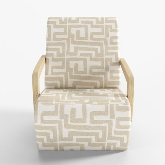 Eleonora Armchair Olek - Taupe Libre 96501