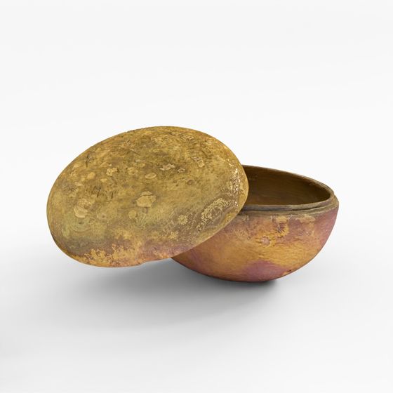 インディゴ青銅十二支小物入れ