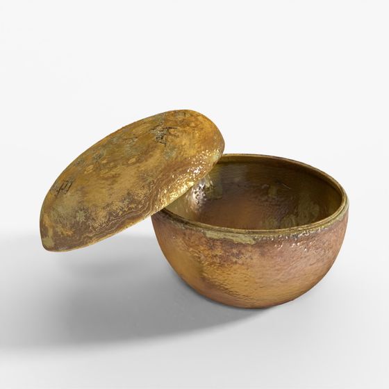 Boîte à bijoux Zodiaque bronze indigo