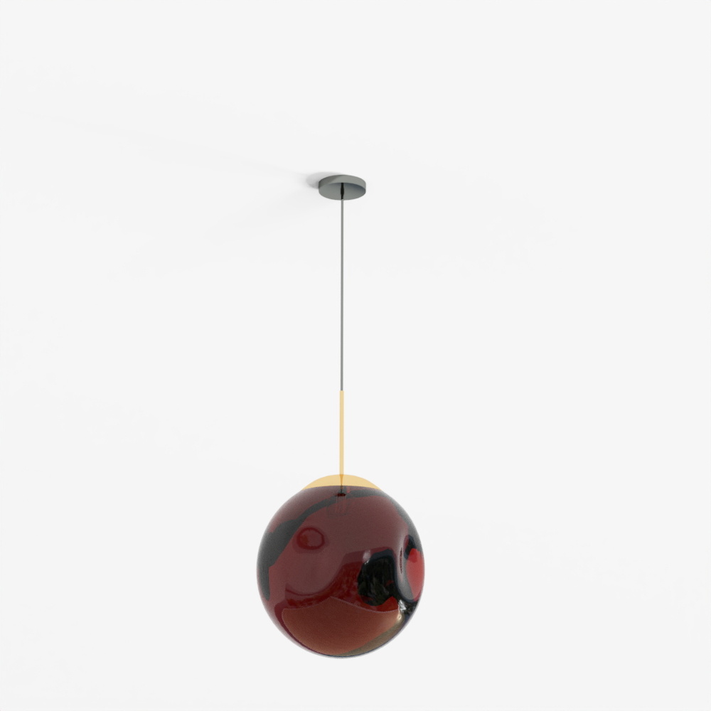 VIOKEF Pendant Light Amber Oscar