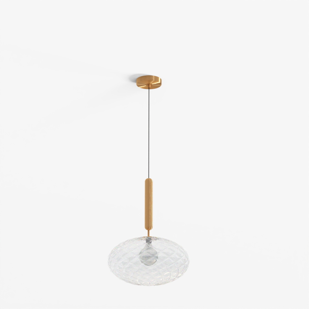 VIOKEF ペンダントランプ 透明エスター