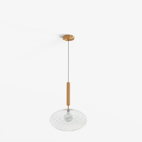 VIOKEF ペンダントランプ 透明エスター