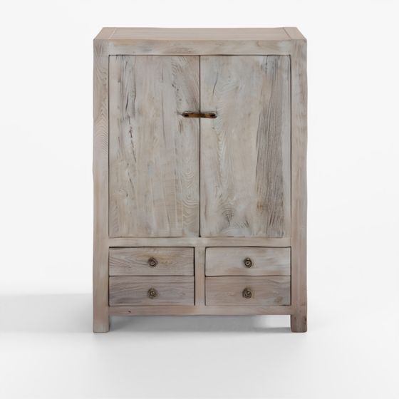 INDIGO Cabinet Made From Old Reclaimed Elm