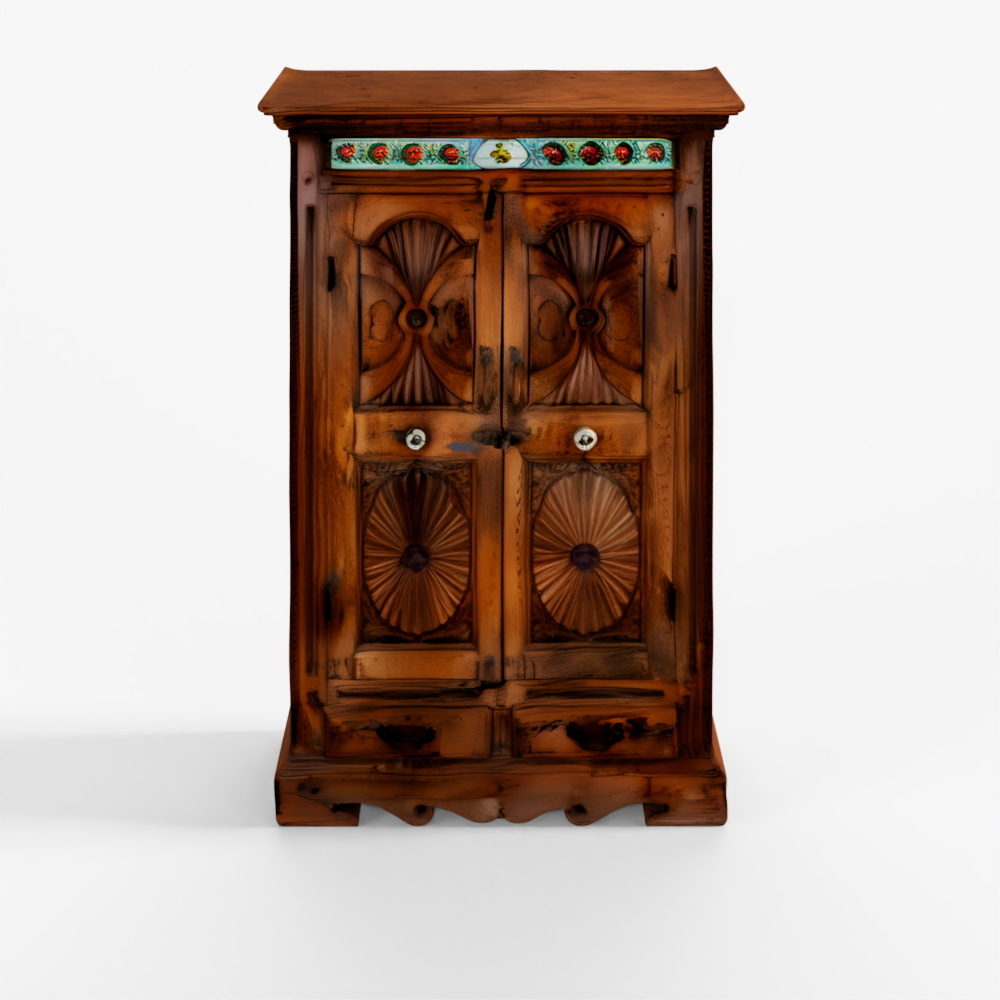 INDIGO Алимарный шкаф из Гуджарата - 19 век