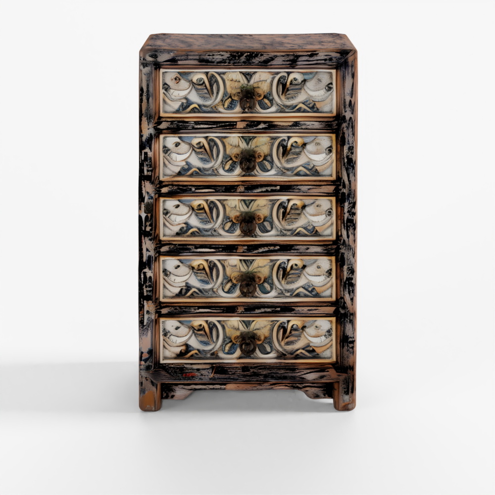 Cómoda Alta Elefante INDIGO