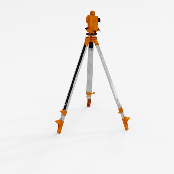 Surveying Tripod 3D Model